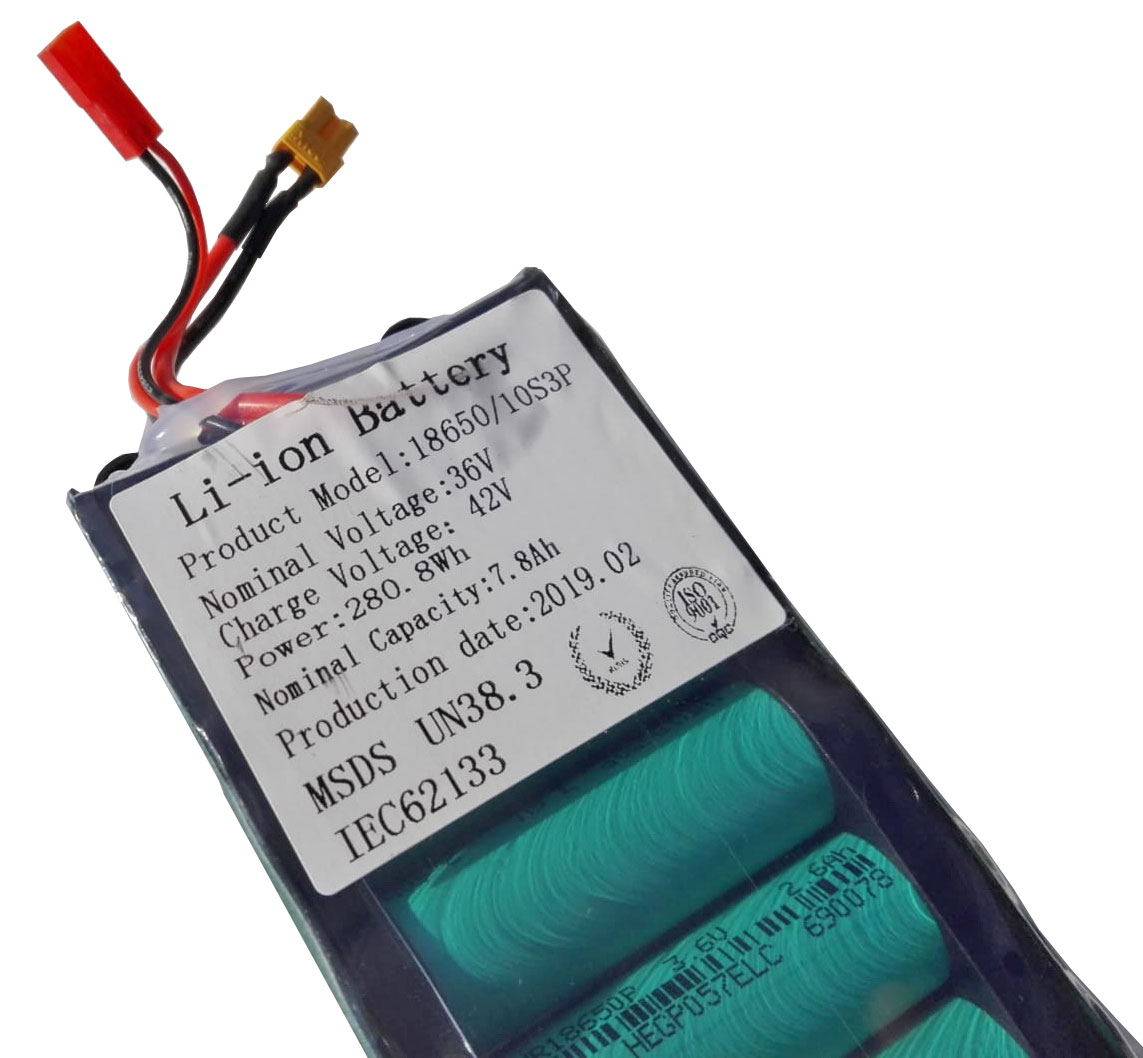 Batteria 36V da 6.6 AH per Monopattino Elettrico LANCIA YPSILON